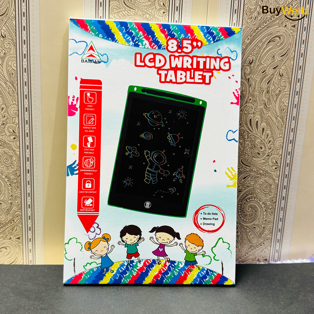 LCD Writing Tablet 8.5 Inch - Multicolor Drawing and Writing Tablet