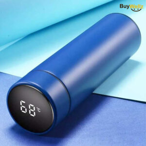 Smart Temperature Display Vacuum Flask – 500ml Stainless Steel Bottle